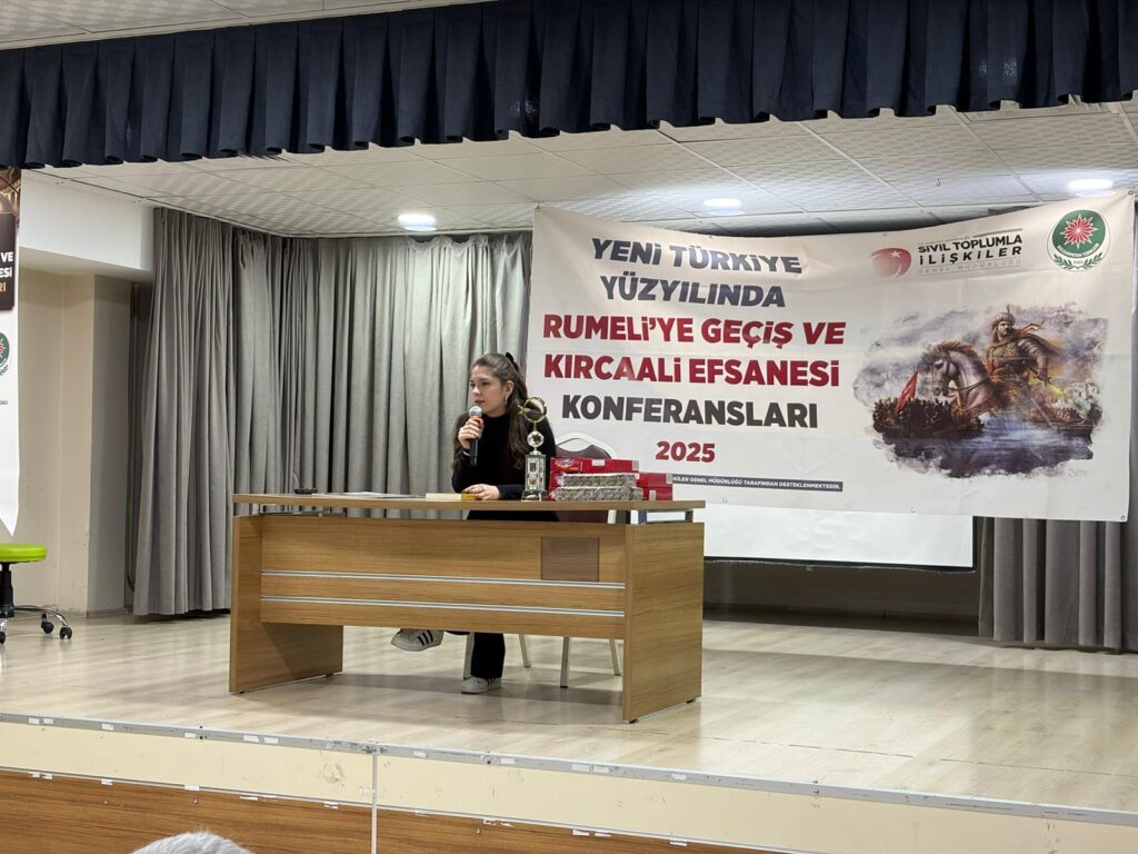 BULTÜRK Derneği Tekirdağ-Trakya Anadolu İmam Hatip Lisesi’nde Rumeli’ye Geçiş Konferansı ve Kırcaali Efsanesi Belgesel Gösterimi Düzenledi