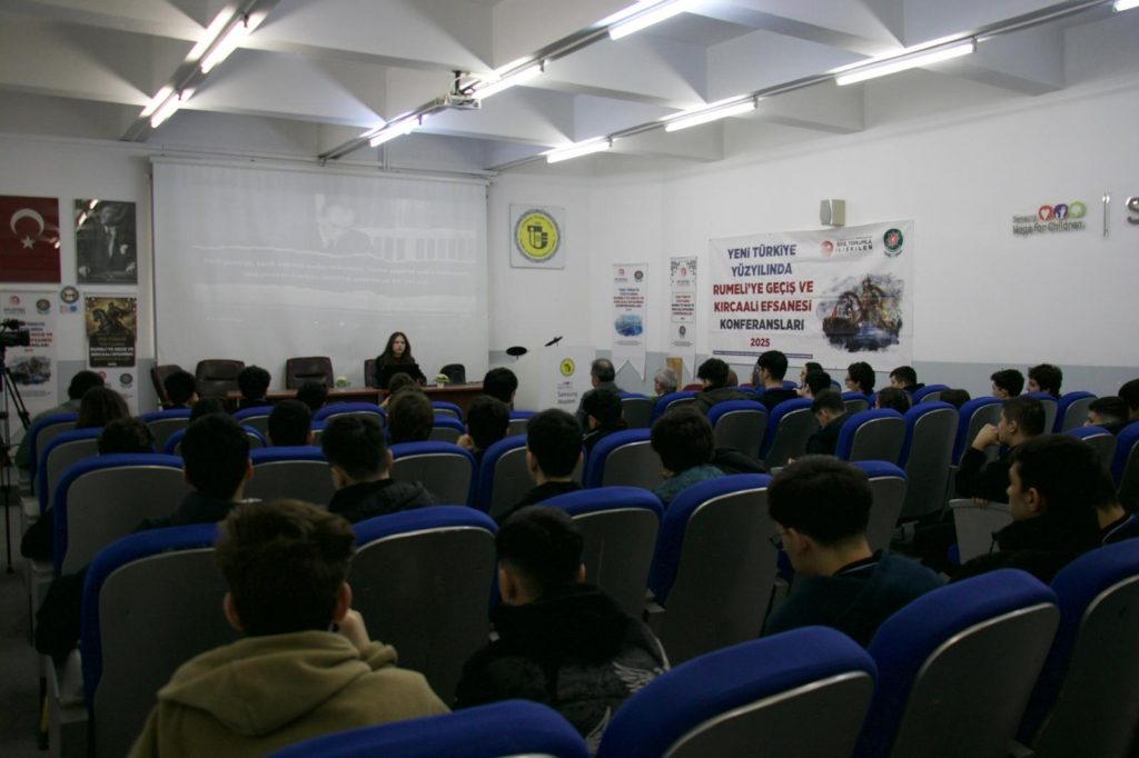 BULTÜRK Derneği Bayrampaşa İTO Mesleki ve Teknik Anadolu Lisesi’nde Rumeli’ye Geçiş Konferansı ve Kırcaali Efsanesi Belgesel Gösterimi Düzenledi