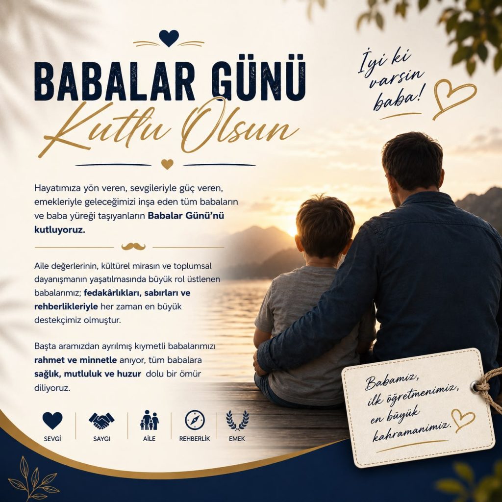 Babalar Günü Kutlu Olsun!