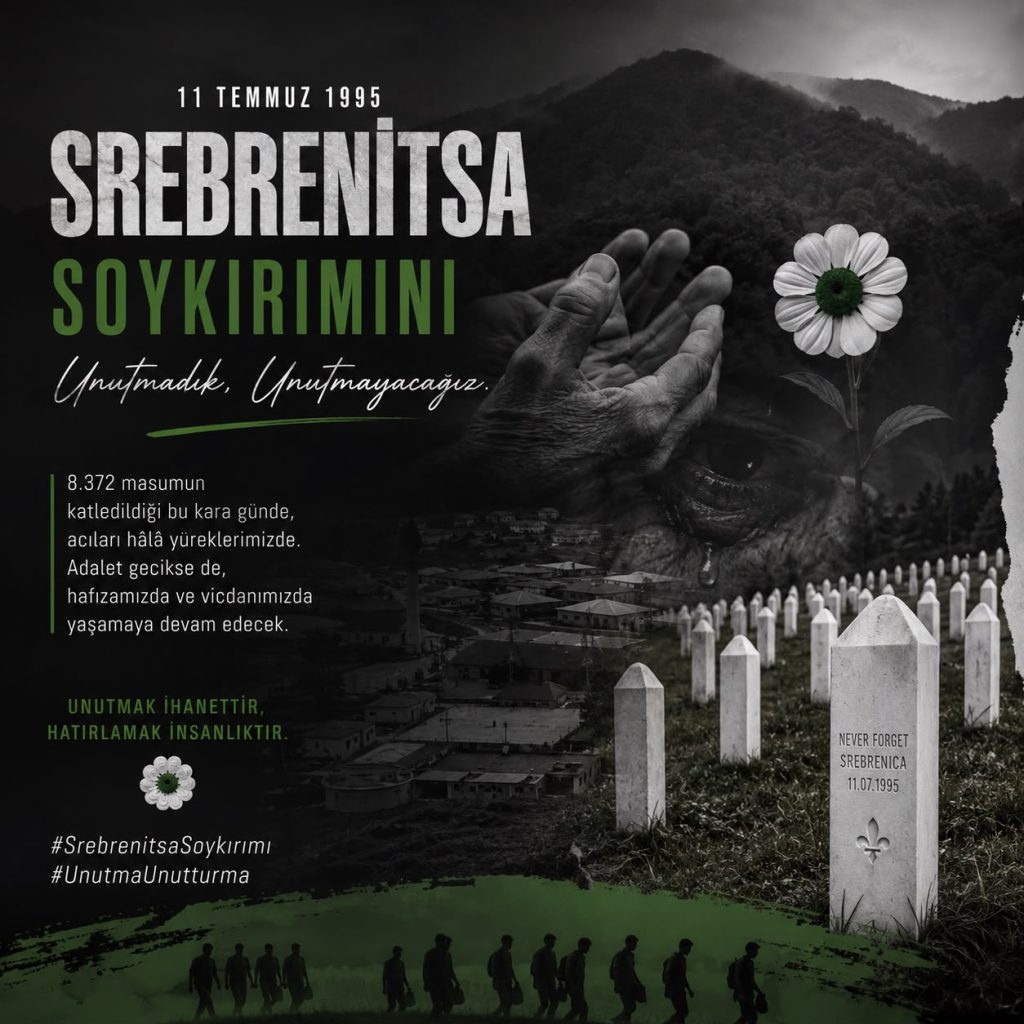 11 Temmuz 1995 – Srebrenitsa Soykırımı: İnsanlığın Ortak Vicdanında Silinmeyen Bir Yara