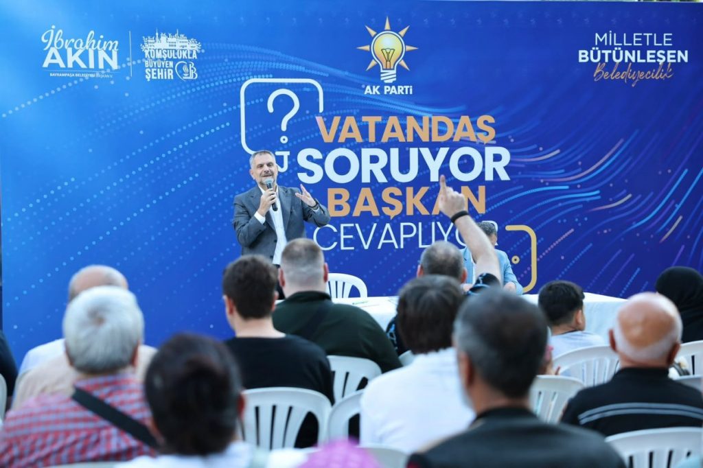 Bayrampaşa’da “Vatandaş Soruyor, Başkan Cevaplıyor” Buluşması Gerçekleştirildi