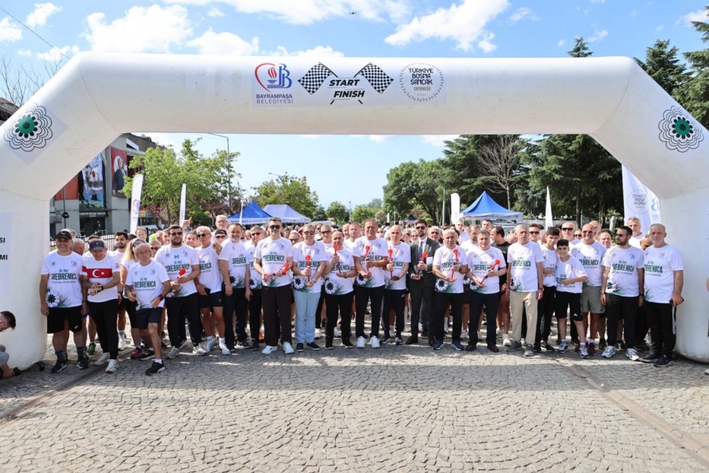 Bayrampaşa’da Srebrenitsa Soykırımı Kurbanları İçin Anlamlı Koşu