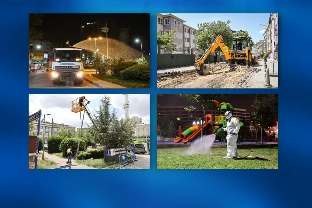 Bayrampaşa’da Dört Koldan Hizmet Seferberliği